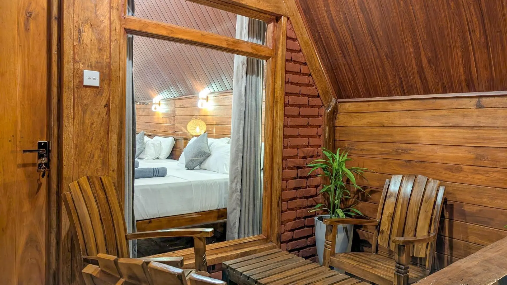 Wooden Cabana Sigiriya Sri Lanka